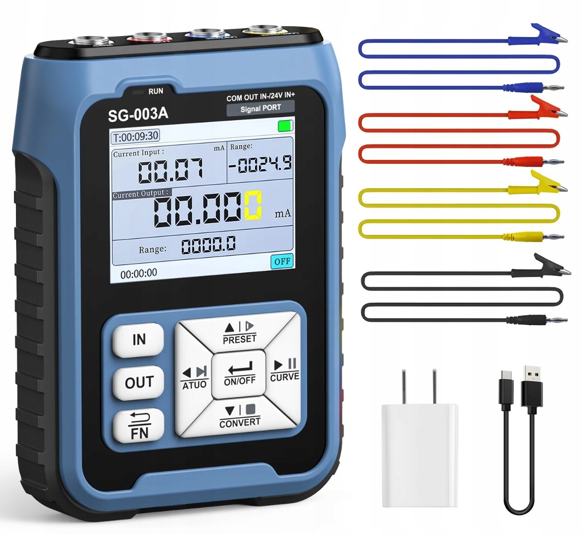 FNIRSI SG-003A Generator sygnałów zadajnik kalibrator pętla prądowa PWM