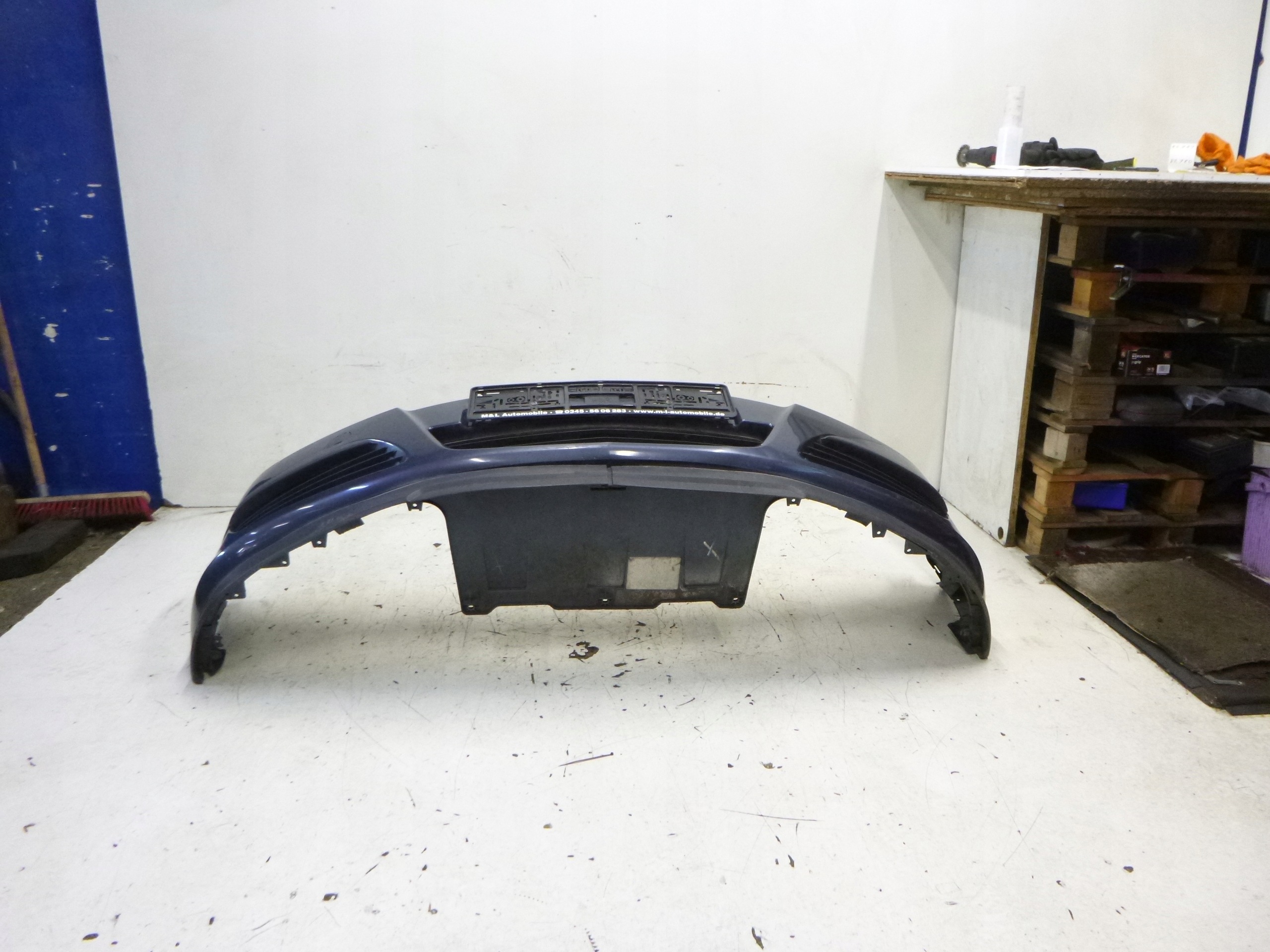 bumper front front Opel Astra H pre facelift 04-07 paint Z168 OE 332550271