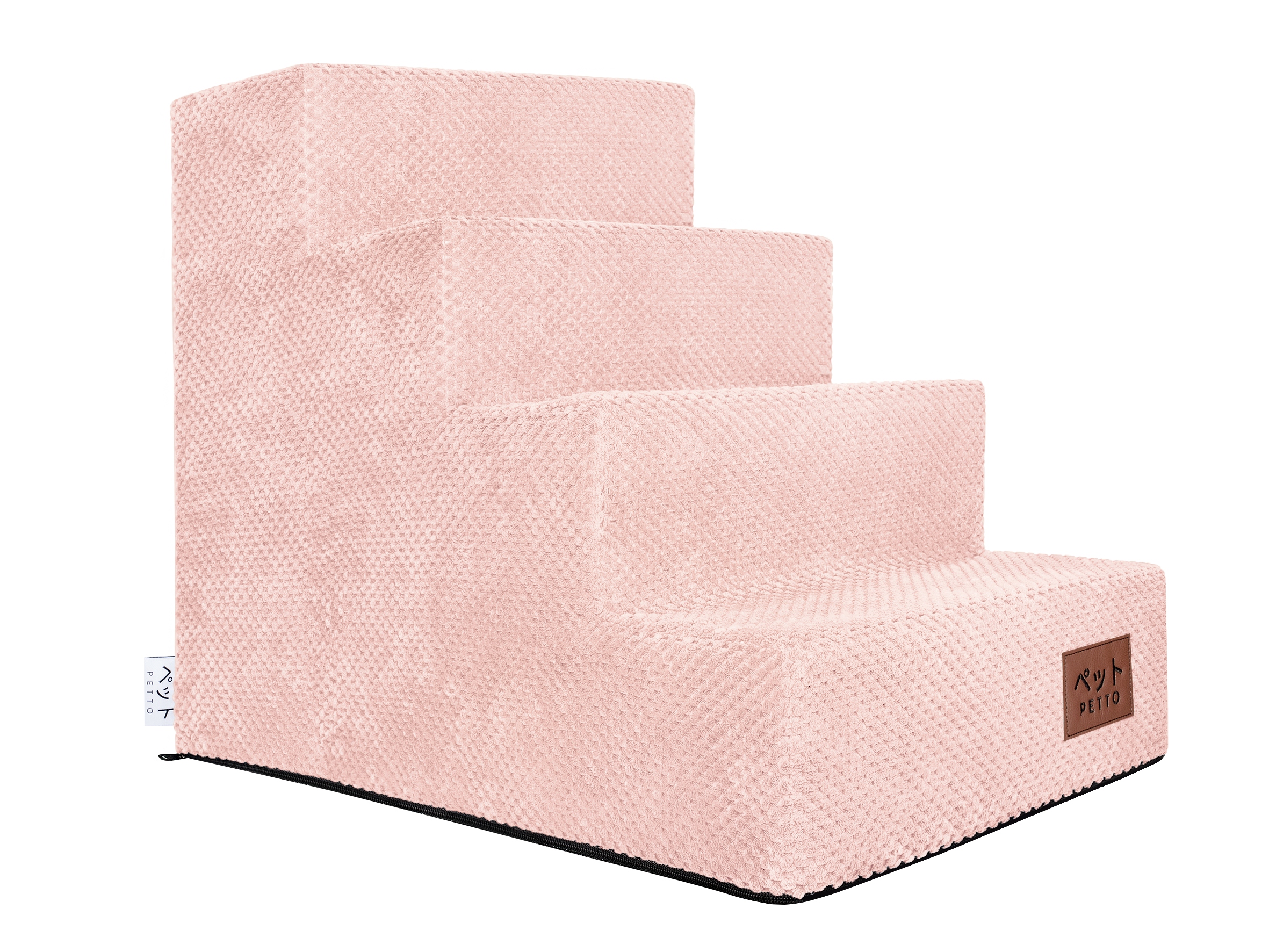 Levně Petto Schodky pro psa Takai 4 stupně světle růžové