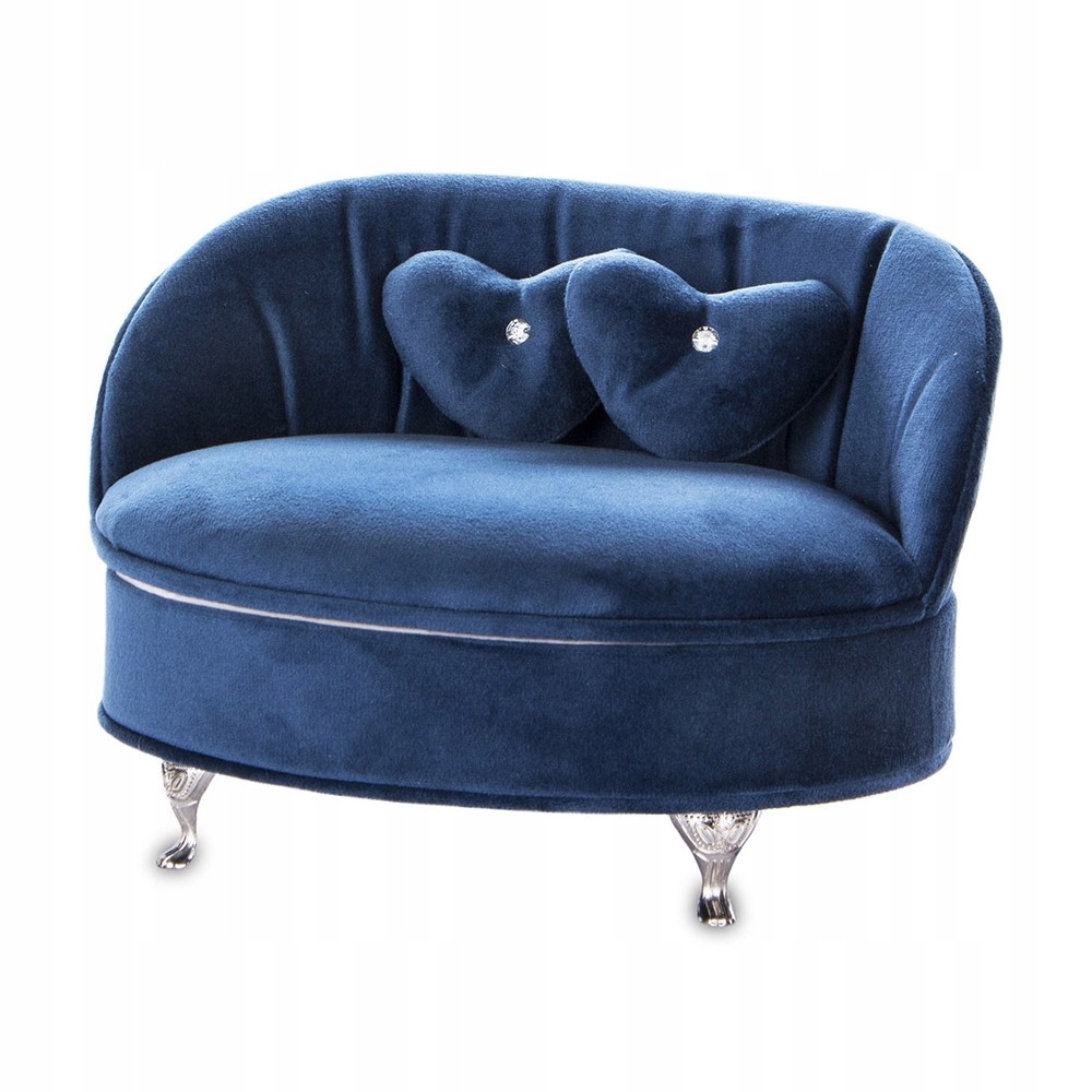

Szkatułka Na Biżuterię Sofa Niebieska Kanapa