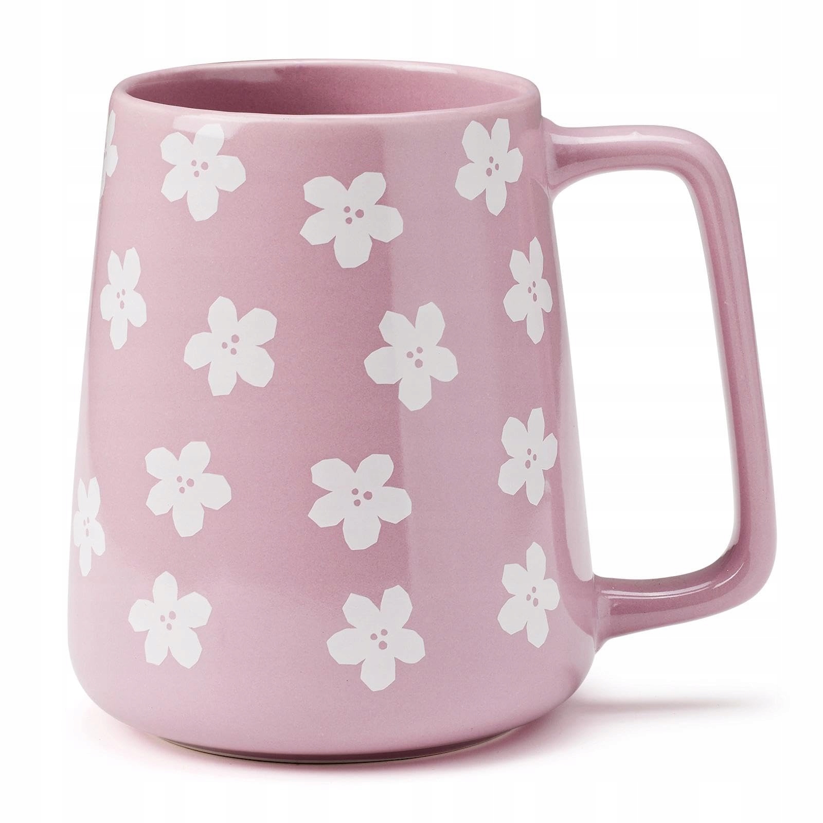 Lila Hrnek na kávu a čaj 700 ml Cteahrow Porcelán Splachovací mikrovlna