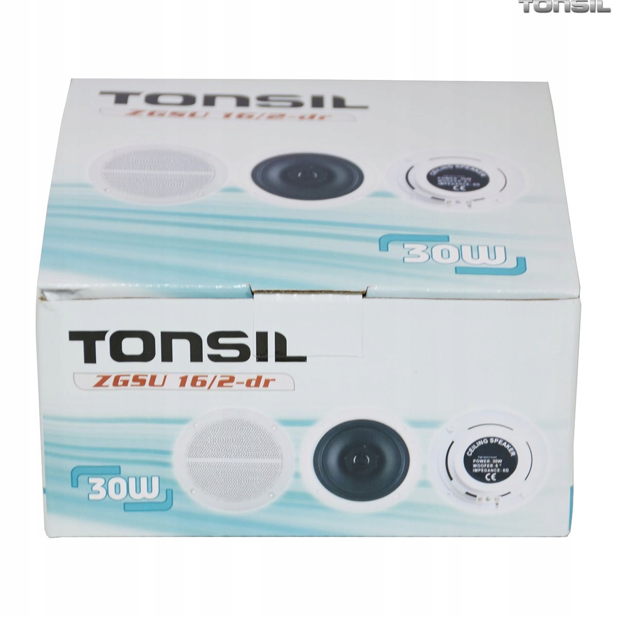 Głośnik sufitowy Tonsil ZGSU 16/2-DR Wewnętrzny 30 W RMS Model ZGSU 16