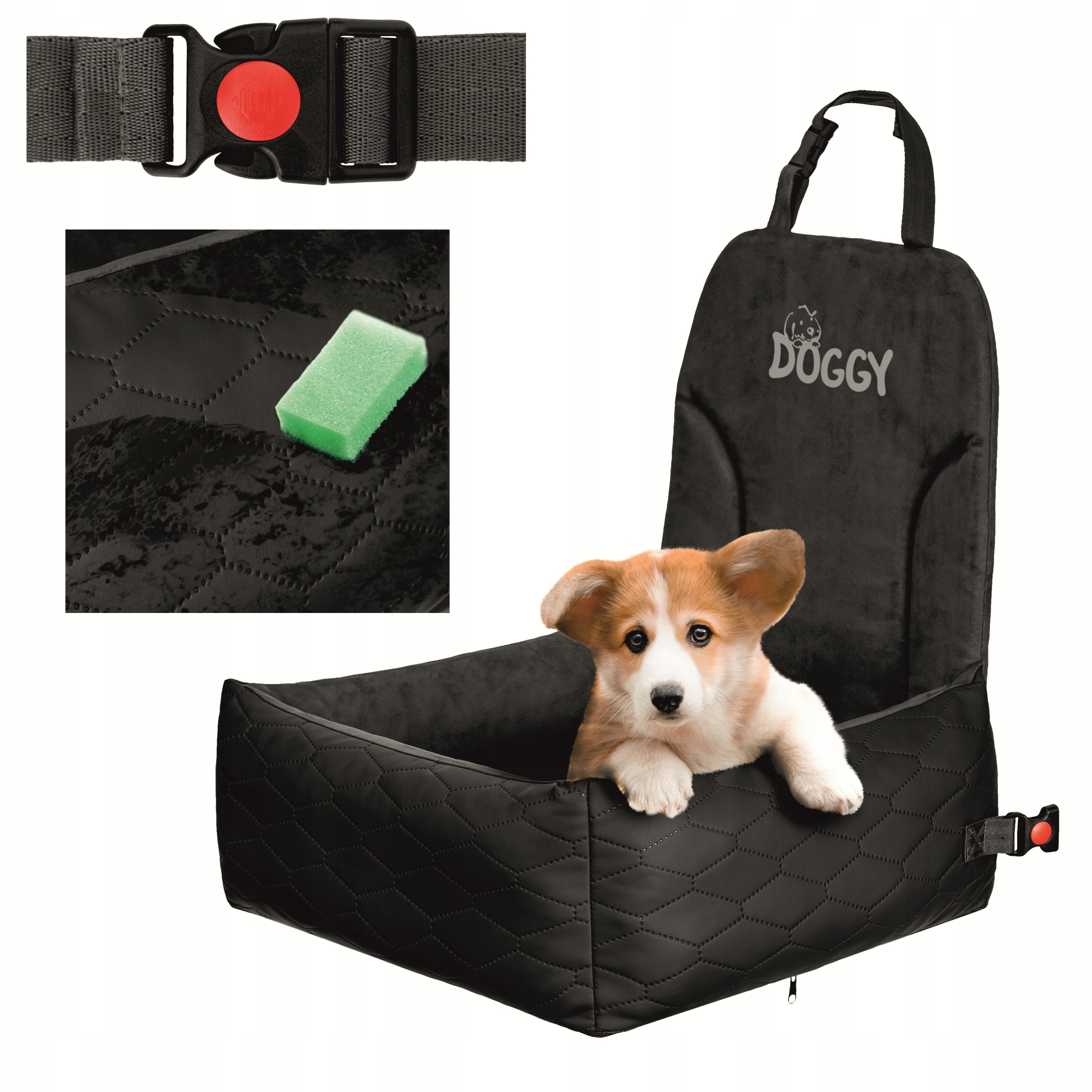 Levně Autosedačka pro psa Přepravka do auta pro psa a kočku