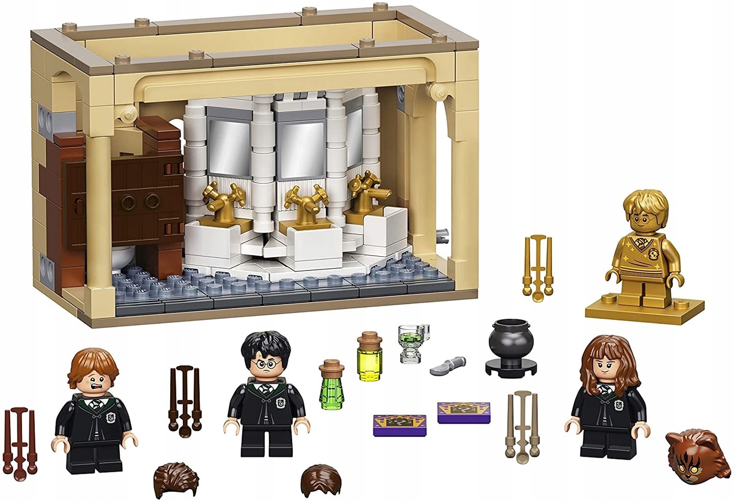LEGO HARRY POTTER ŁAZIENKA JĘCZĄCEJ MARTY 20LECIE Stan opakowania oryginalne