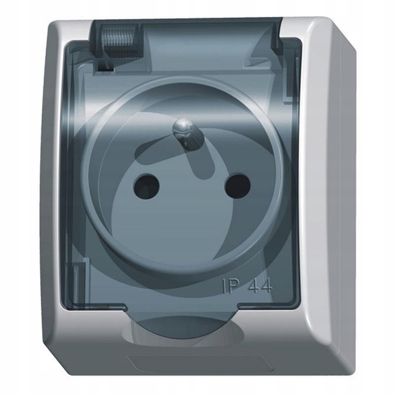 

Ospel Fala gniazdo IP44 pojedyncze GNH-1HZ/00/d
