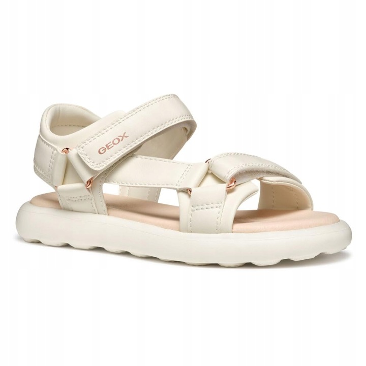 Geox buty Sandały skóra ekologiczna biały J55MSC 000BC C1058 rozmiar 38