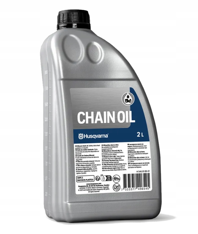 OLEJ DO ŁAŃCUCHA 2L HUSQVARNA DO SMAROWANIA ŁAŃCUCHA I PROWADNICY