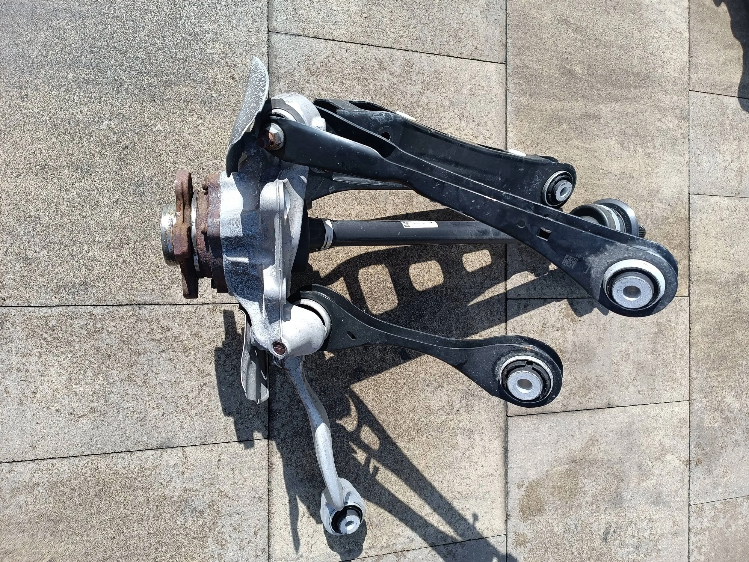 BMW X3 G01 ZWROTNICA PÓŁOŚ LEWY TYŁ KOMPLET