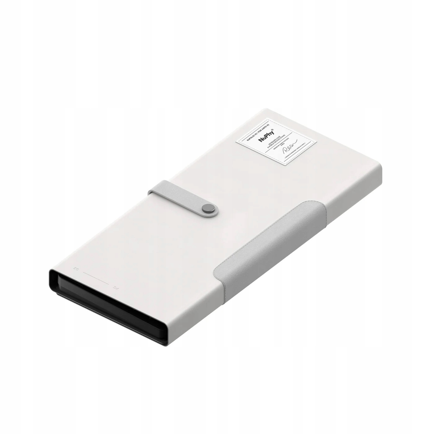 Nuphy NuFolio V3 do Air75 V2 Pokrowiec na klawiaturę i stojak 2w1, Szary
