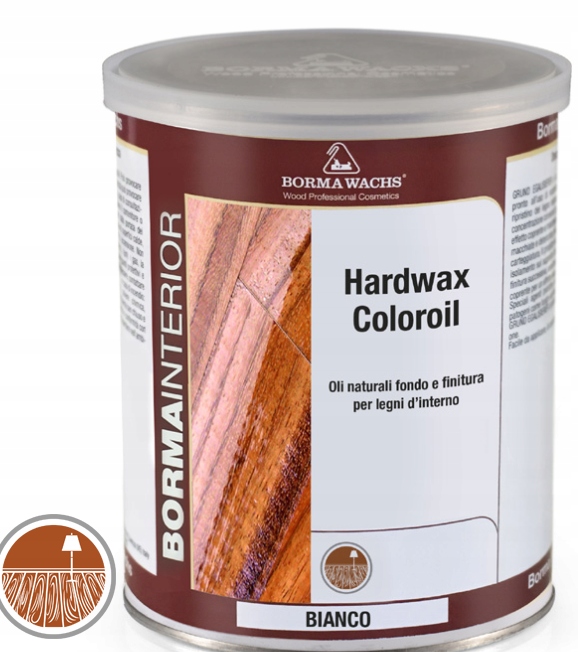 

Wosk Twardy Hartwachs Coloroil Biały Borma Wachs