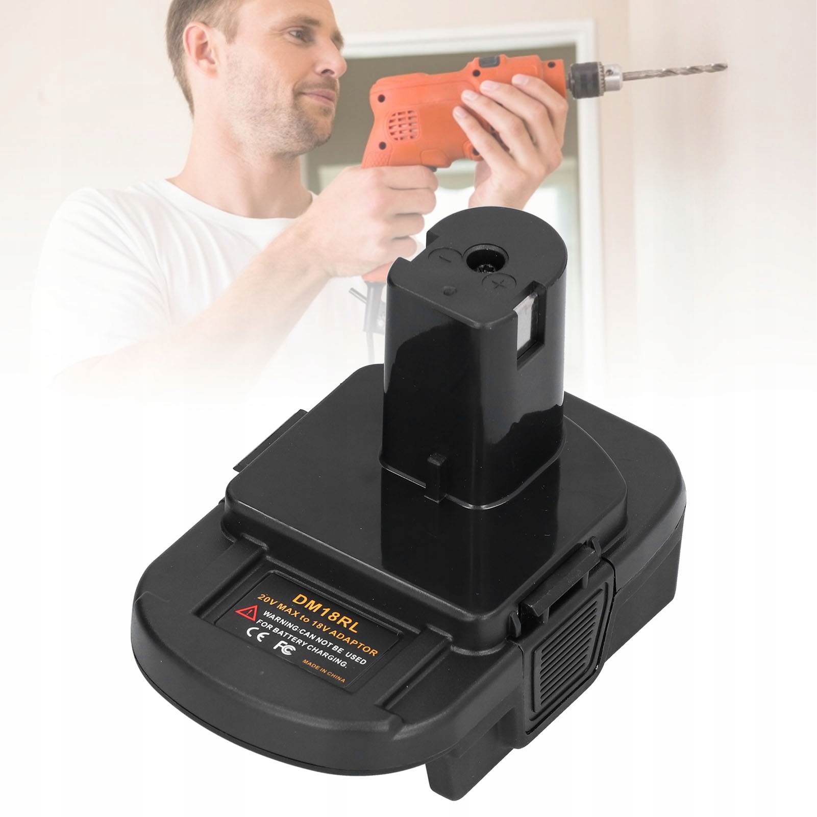 ADAPTER AKUMULATORA DM18M DO AKUMULATORA Kod producenta DM18RL