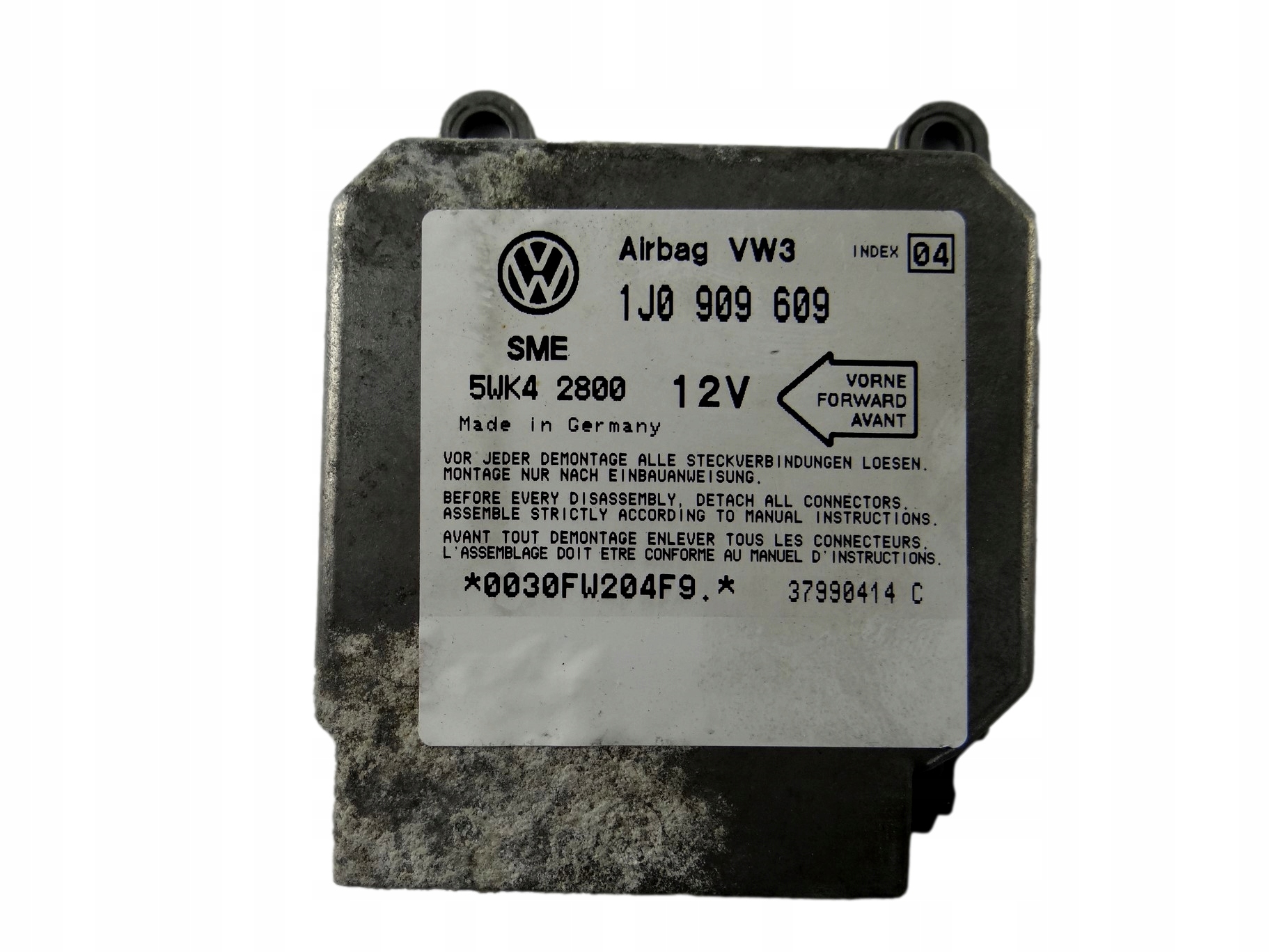 module SENSOR airbag VOLKSWAGEN POLO 1J0 909 609