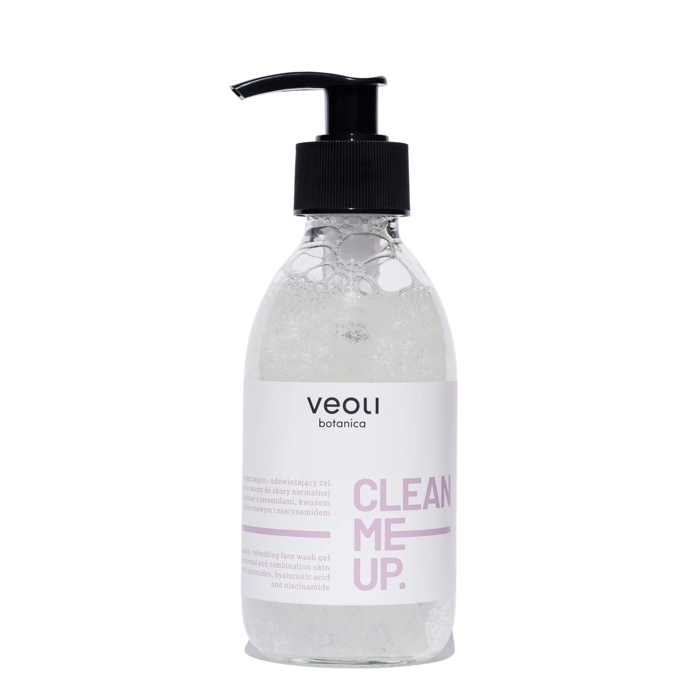 Veoli Botanica Čistící a osvěžující gel na mytí obličeje Clean Me Up