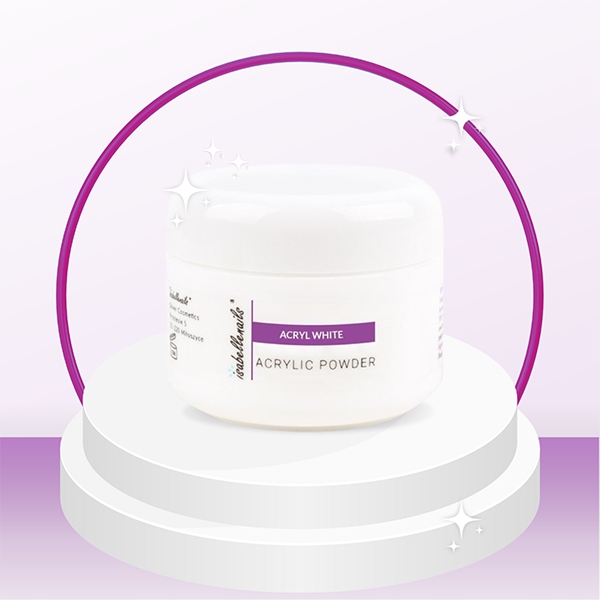 AKRYL PUDER PROSZEK AKRYLOWY 30ML BIAŁY WHITE Waga 0.03 g