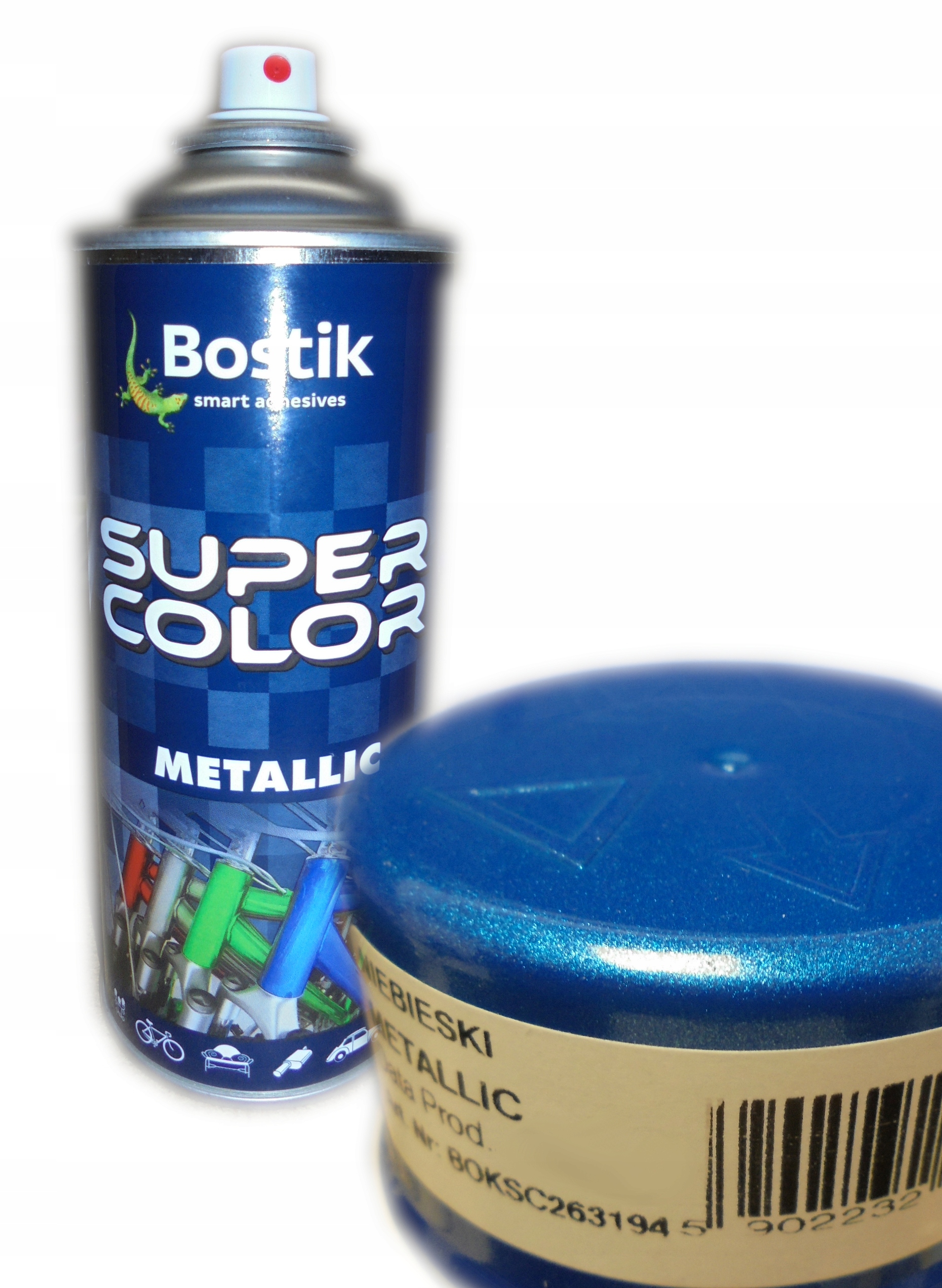 

Farba w sprayu Bostik Metallic Niebieski 400 ml