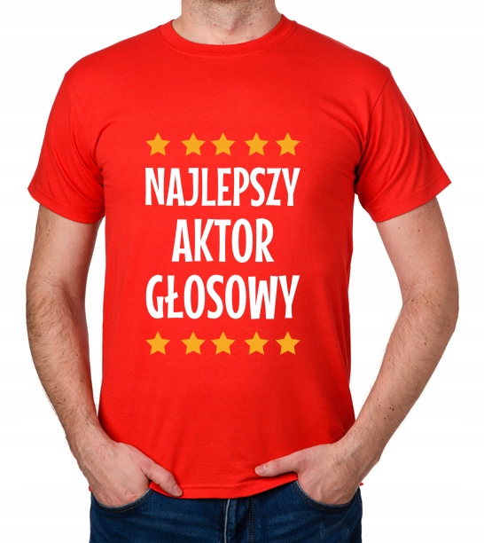 

koszulka Najlepszy Aktor Głosowy prezent