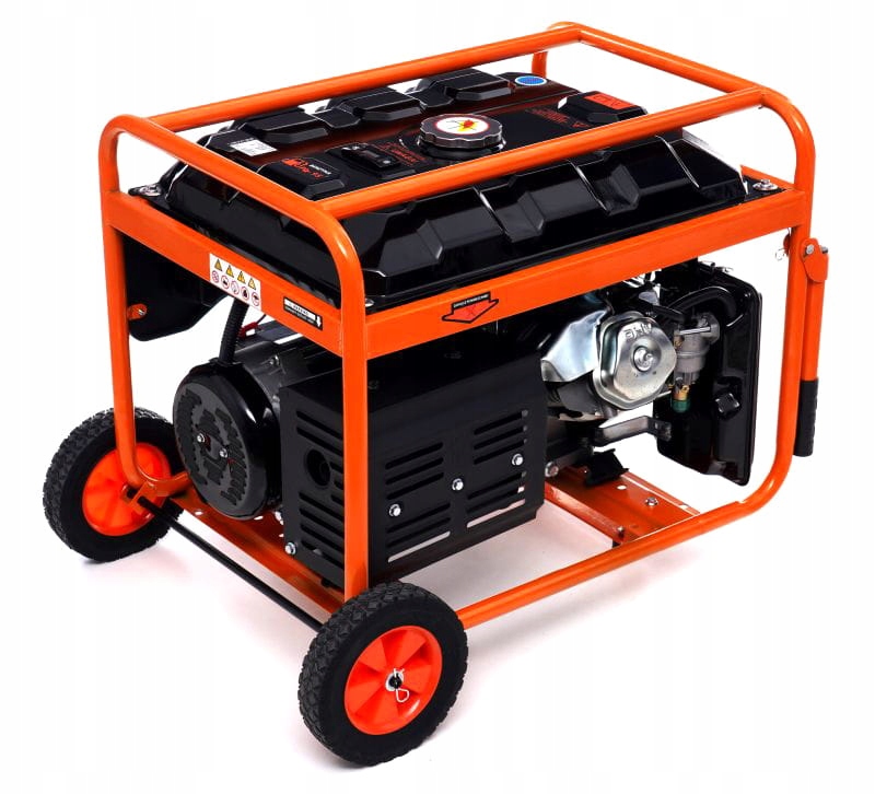 AGREGAT PRĄDOTWÓRCZY GENERATOR 5500W MIEDŹ + OL Model KD165