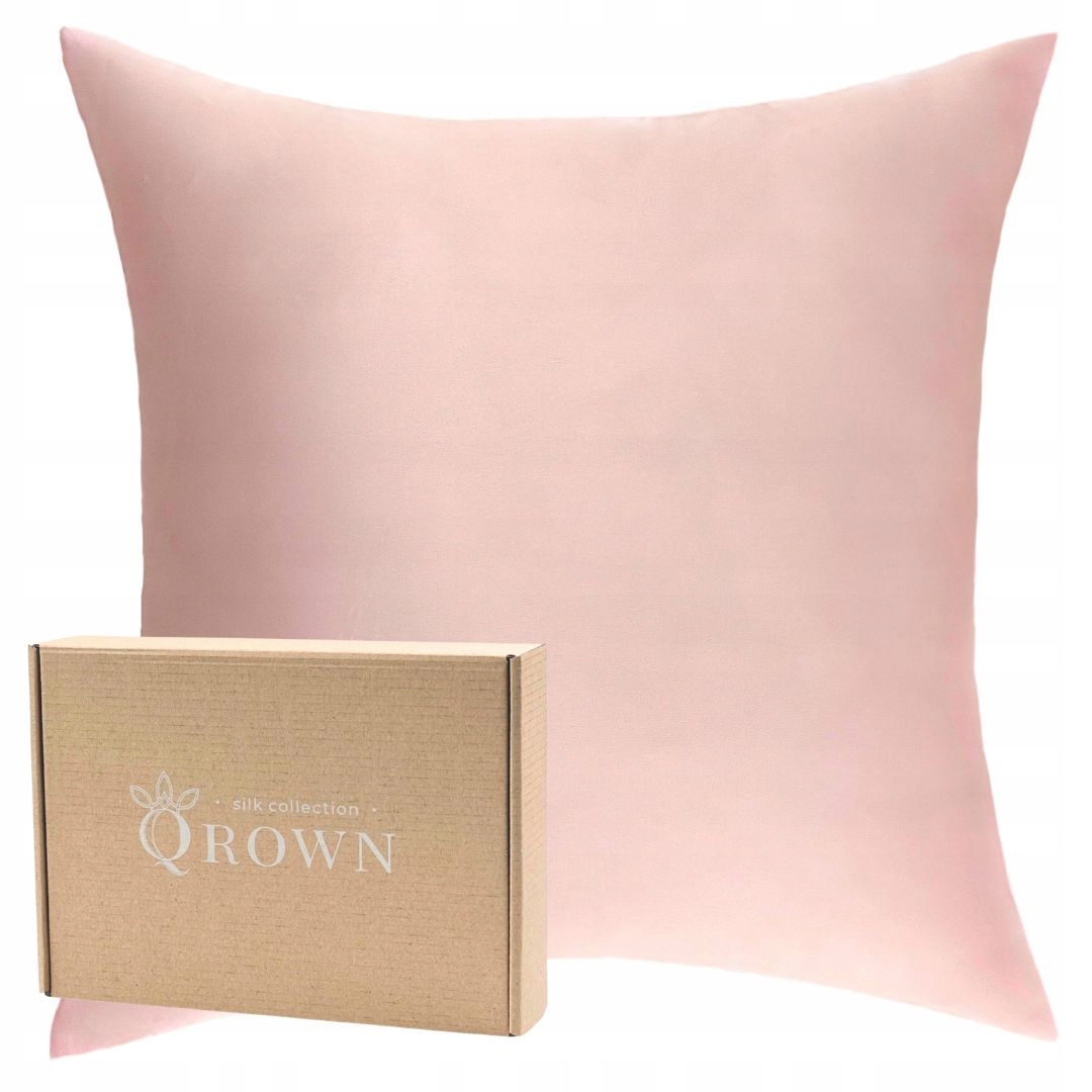 Poszewka Jedwabna 40x40 Naturalna, Naturalny Jedwab, Szyte w Polsce