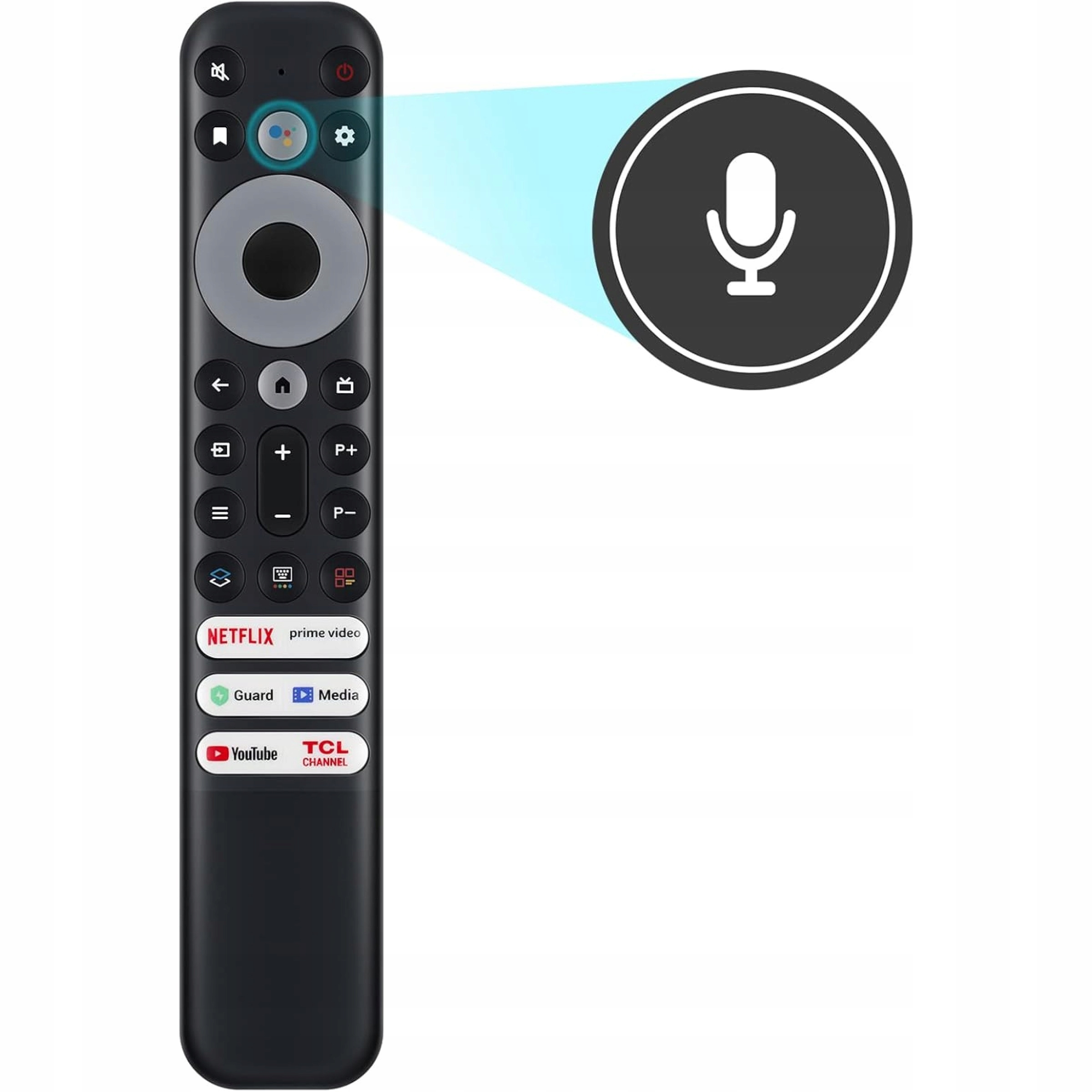 Dálkový Ovladač Pro Tv Tcl RC902V FMR2 Hlasová Funkce Hq