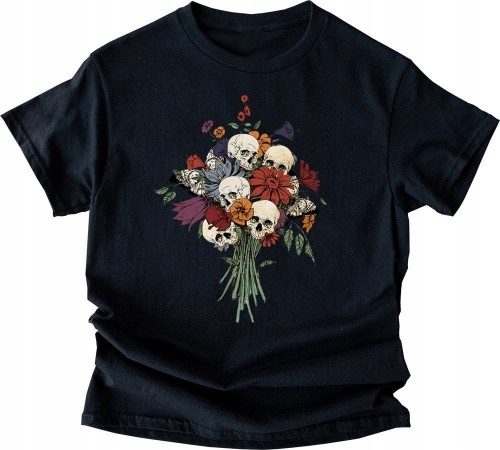 

koszulka damska dla niej z czaszką30 XXL/3XL