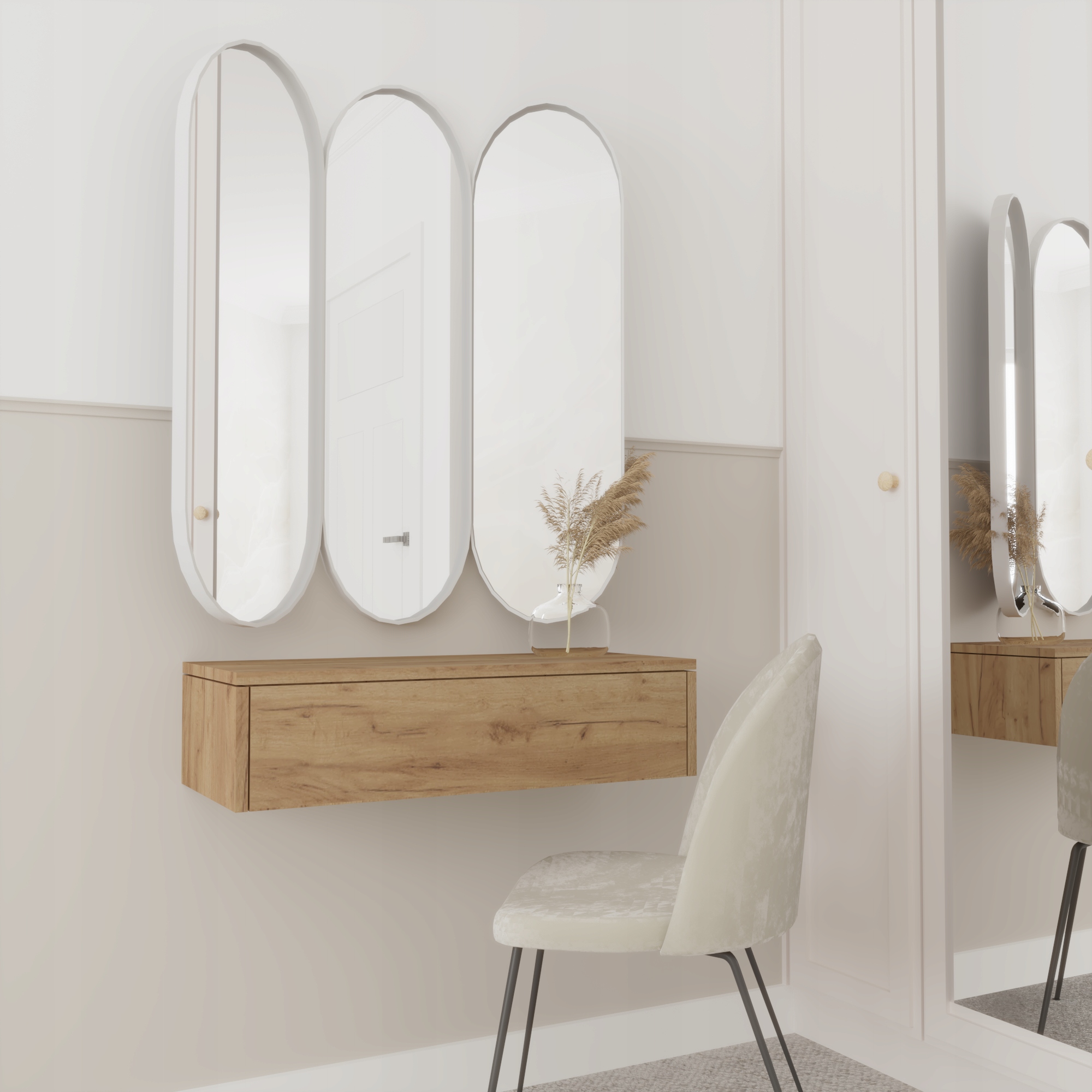 Szafka nocna Stolik 60 DĄB CRAFT wew Wisząca Marka EDMAR