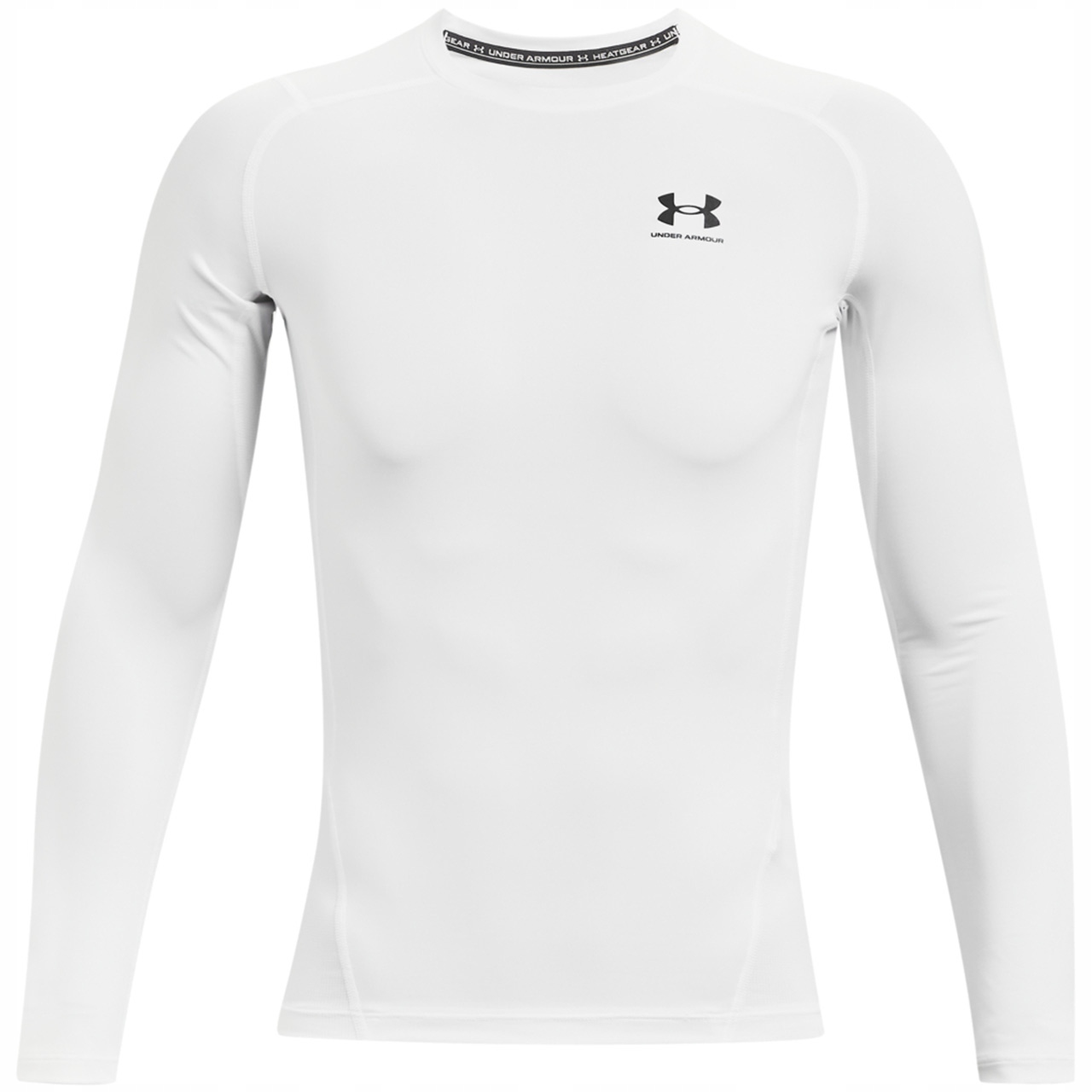 Under Armour Tričko Ua Hg Armour Comp Ls-wht bílá