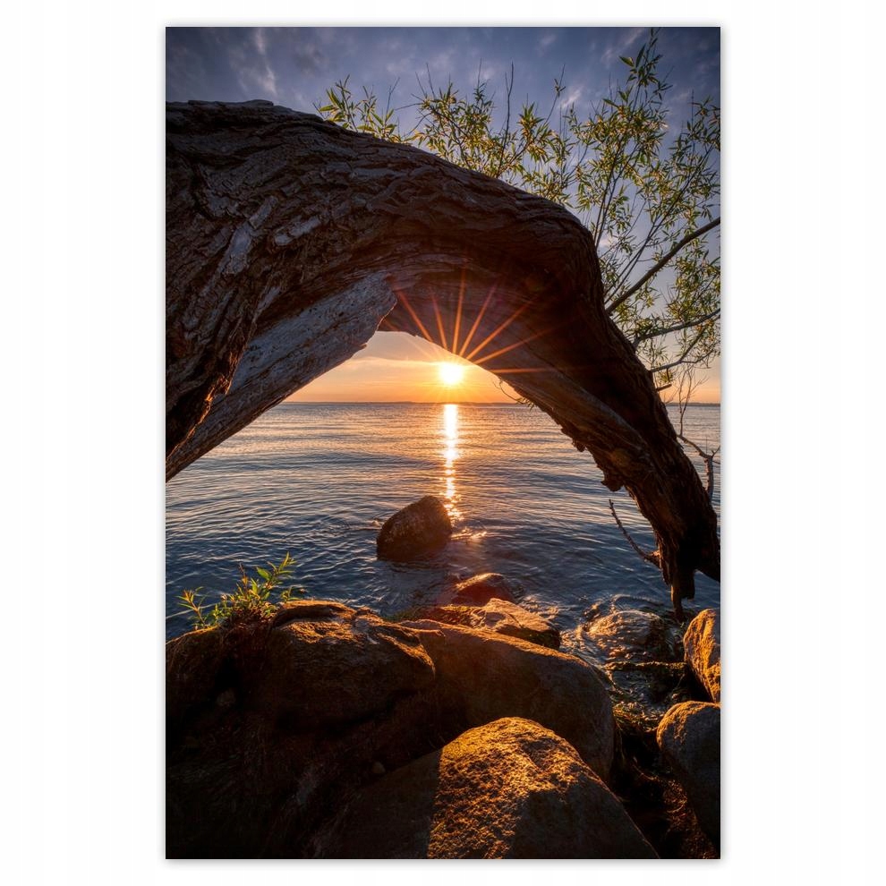 

Plakat 62x93 Skały Derzwo Morze