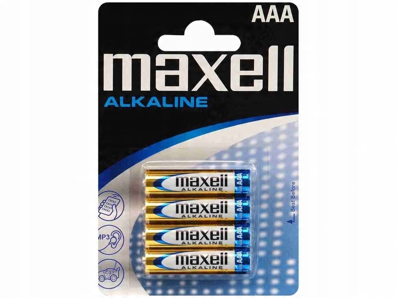 

Baterie Aaa LR03 Maxell Alkaline (4 szt.)