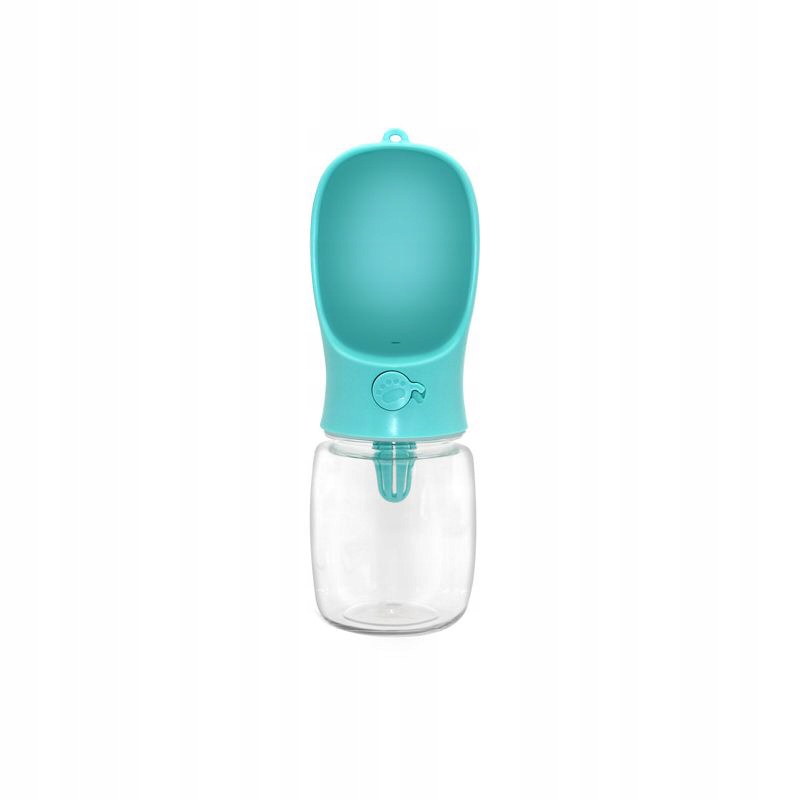 

Butelka turystyczna z miską dla psa 350 ml blue