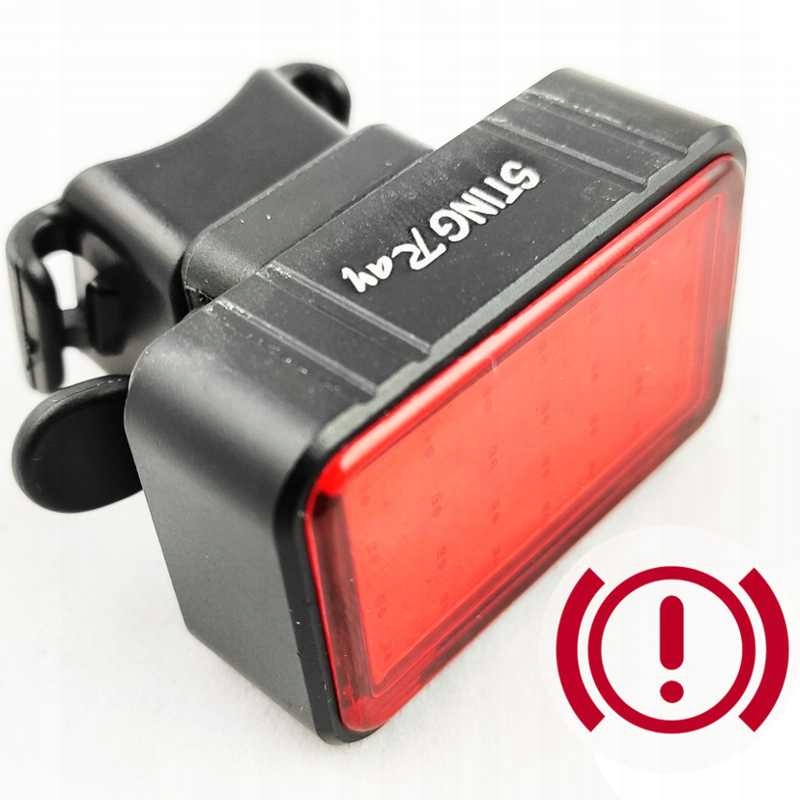 Lampka rowerowa Tył Cob Led z funkcją Stop ładowanie 5V z portu Usb