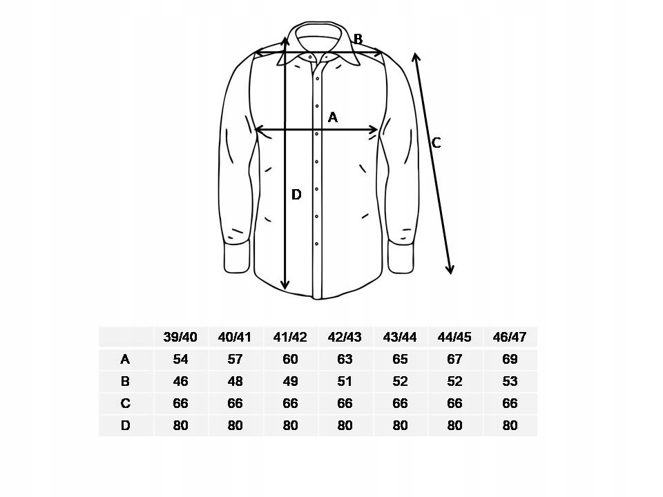 KOSZULA MĘSKA BIAŁA GRANATOWE DODATKI DŁUGI RĘKAW 40/41 KW133 Rozmiar 40