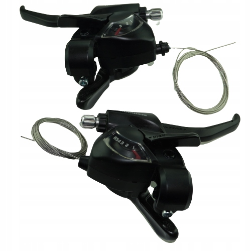 Klamkomanetki Shimano ST-EF41 3x6, para