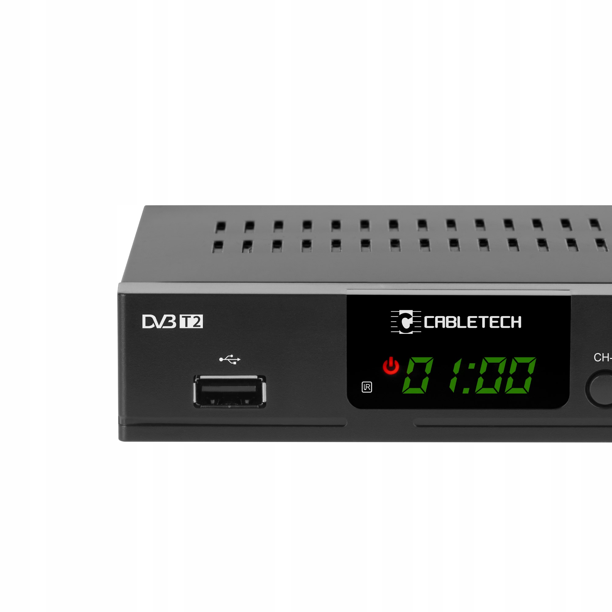 Tuner dekoder TV DVB-T2 H.265 HEVC USB Cabletech Standard kodowania MPEG-2 MPEG-4 H.264 (MPEG-4 AVC) H.265/HEVC