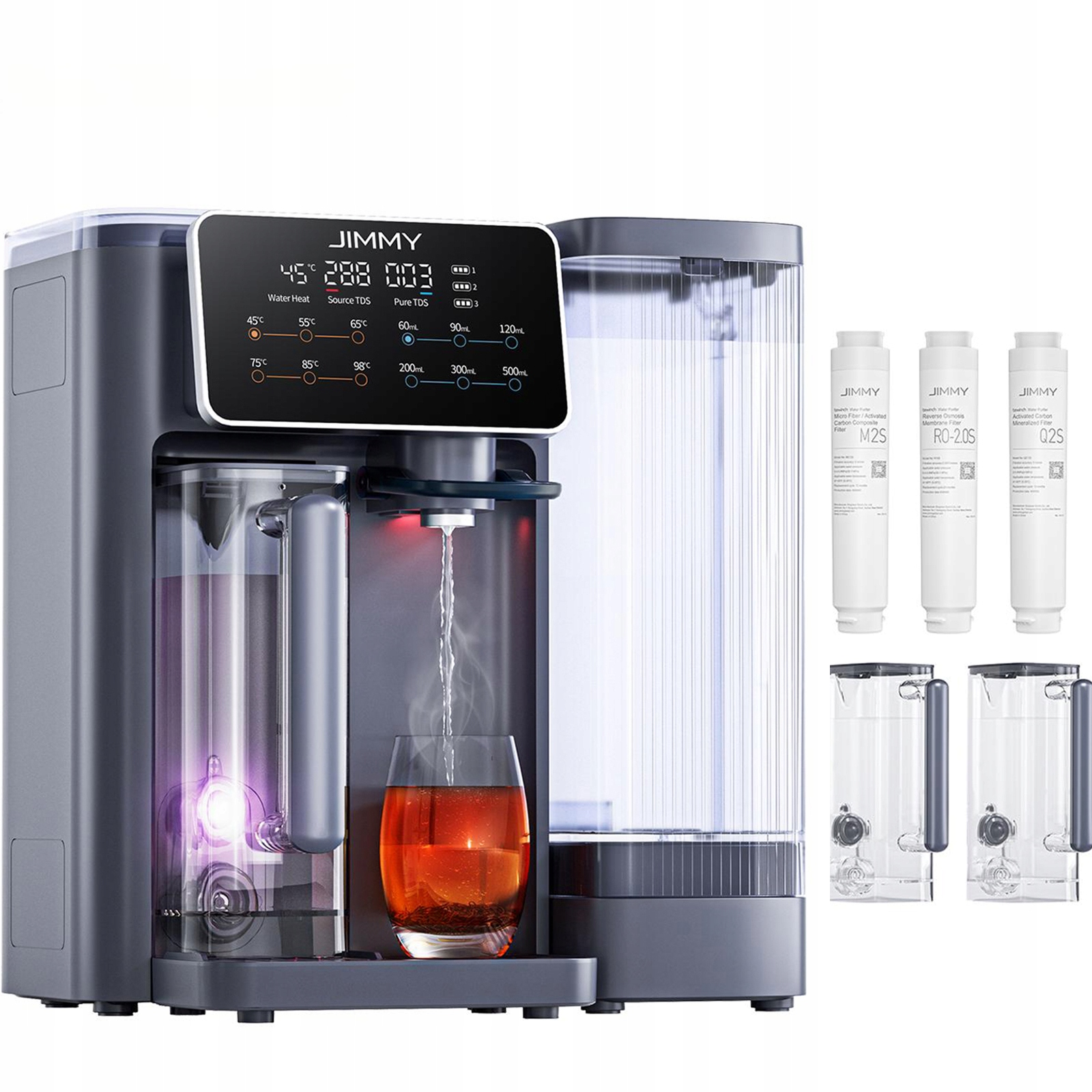 Dávkovač vody s reverzní osmózou Jimmy R9, náhradní filtr uvnitř x 3