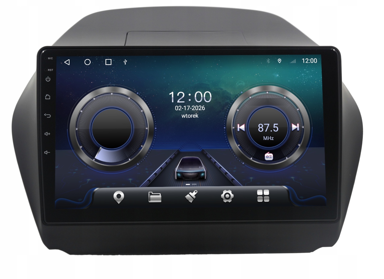 Radio Nawigacja Gps Hyundai IX35 2009-2015 Android Carplay 6/128GB