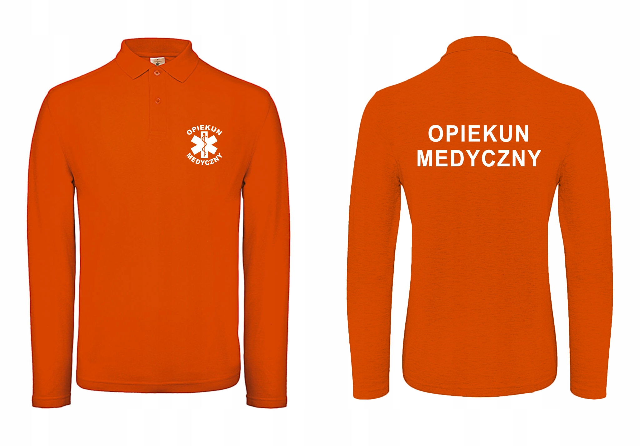 

Polo long Opiekun Medyczny Haft Eskulap Orsms