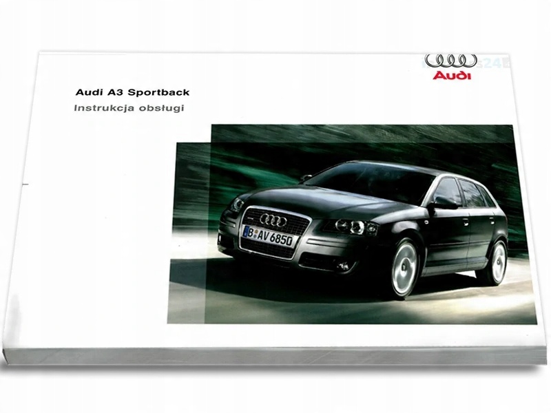 

Audi A3 Sportback 2003-08 Nowa Instrukcja Obsługi
