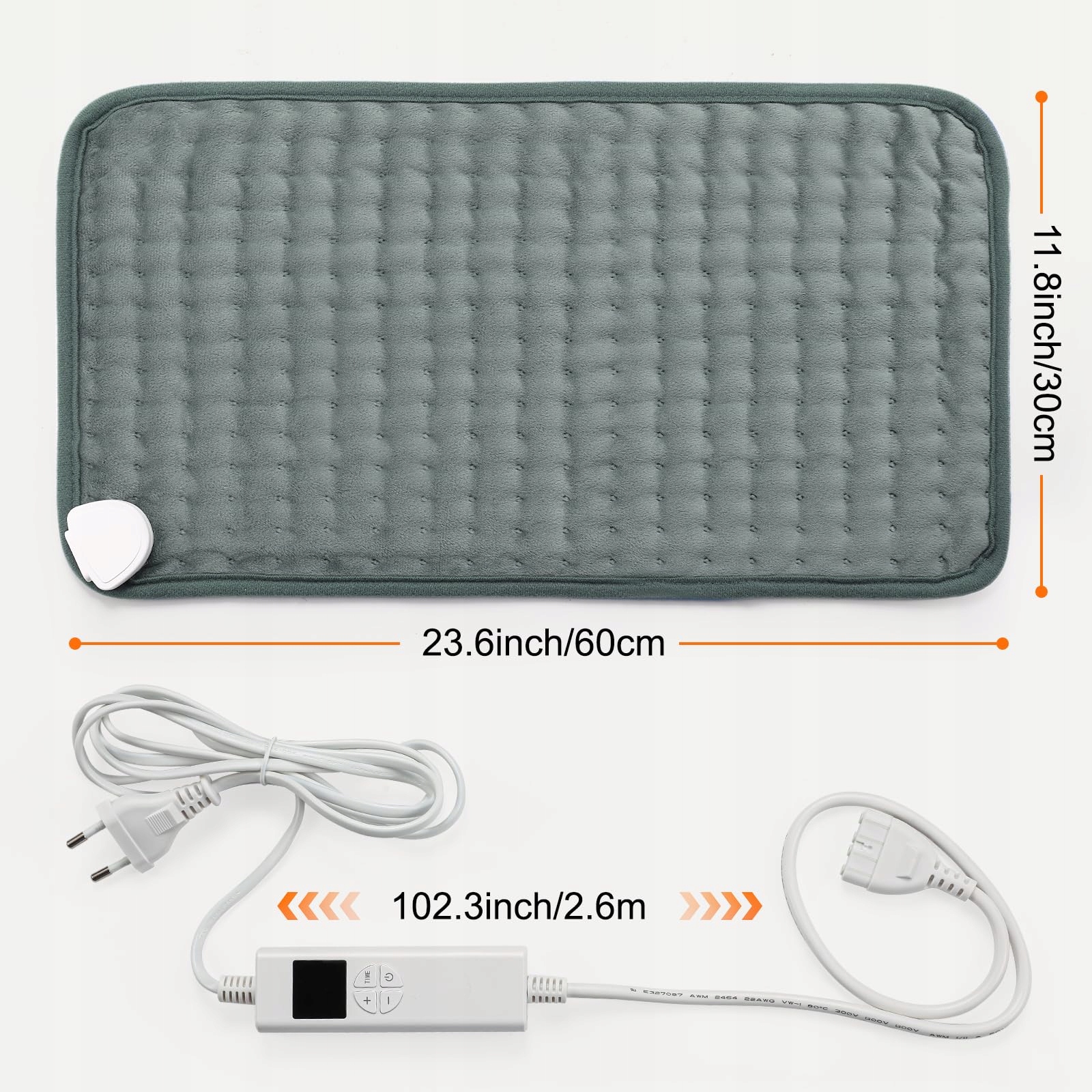 ONEAMG Electric Pillow with Auto-Off, 6 Levels, 30x60 cm — miniatura 7