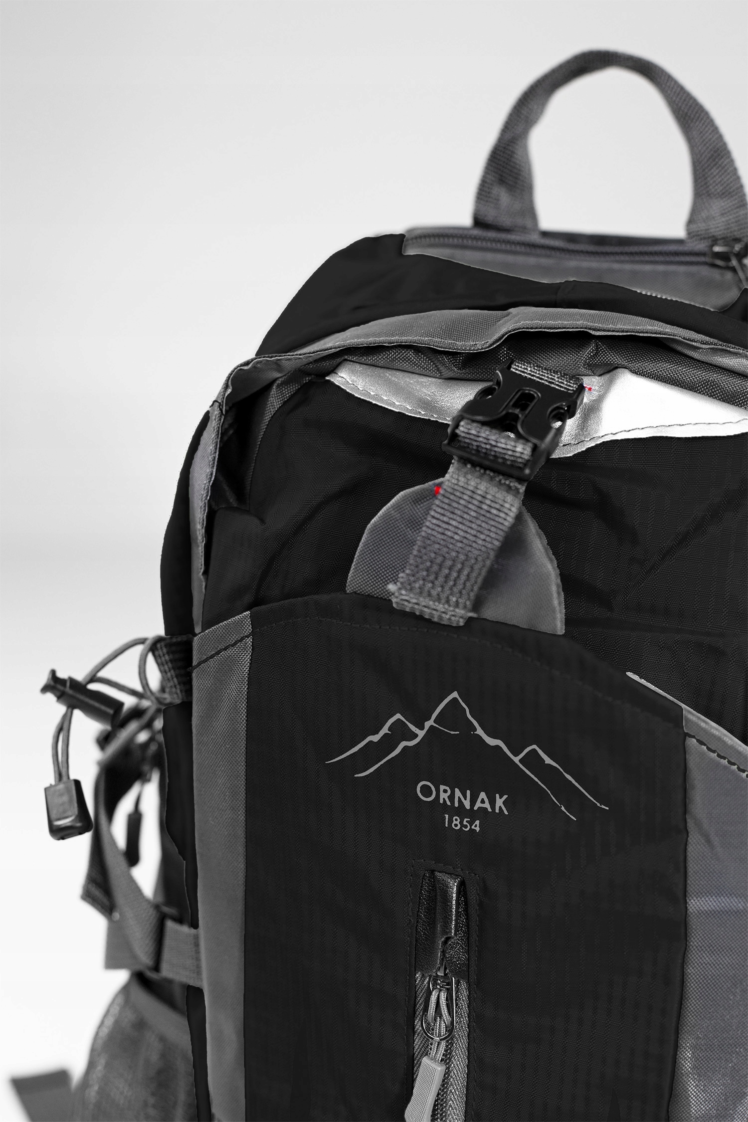 PLECAK TURYSTYCZNY TREKKINGOWY DUŻY POJEMNY PODRÓŻNY NA WYPRAWY W GÓRY 40l Głębokość (krótszy bok) 20 cm