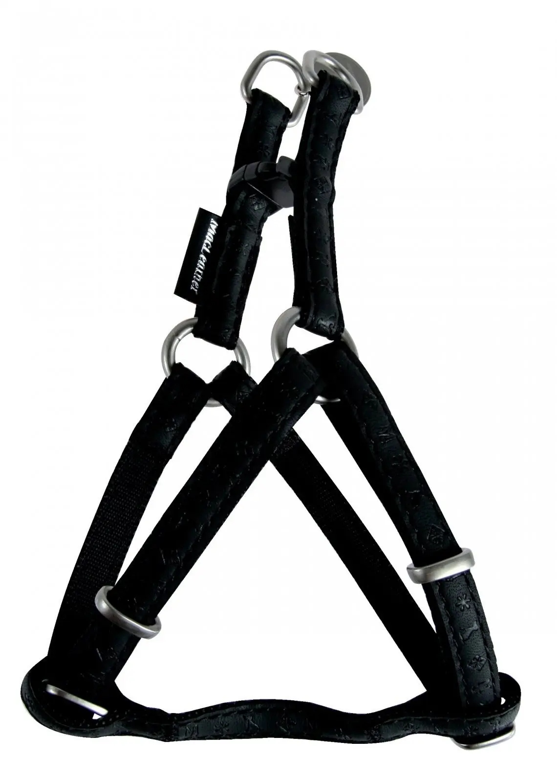 Zolux Mac Leather postroj pro psa 25 mm černý, nastavitelný