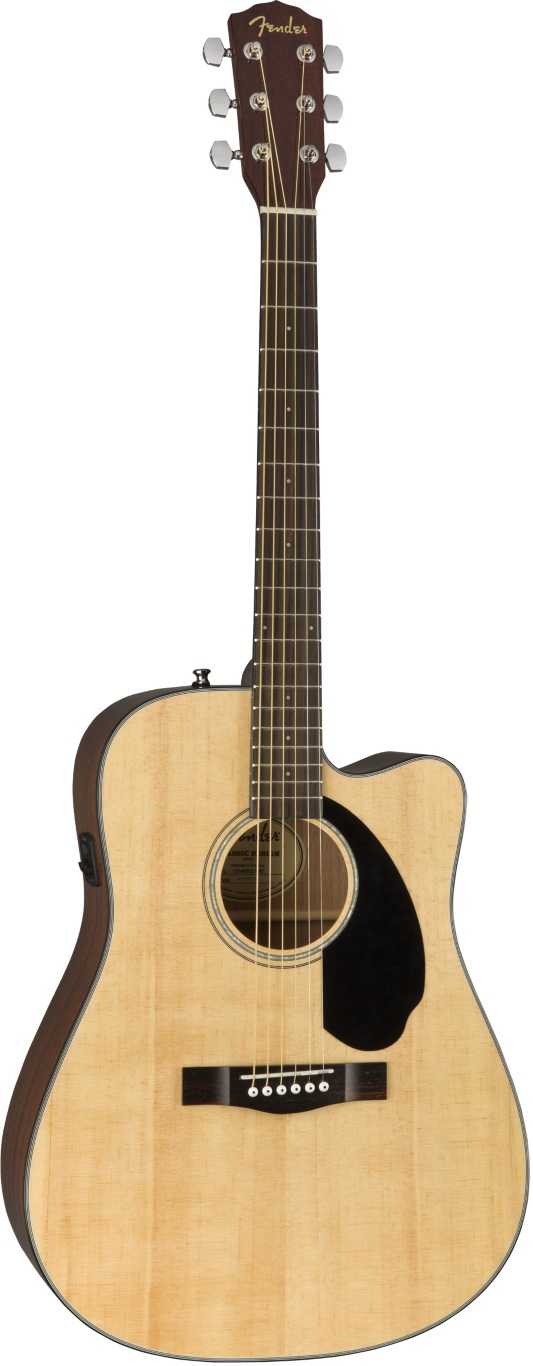 Fender CD-60SCE Dread Nat Wn – E-akustická Kytara