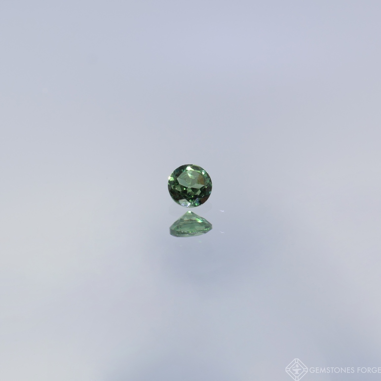 Přírodní měnící se barva Granát, kulatý výbrus 2.75 mm