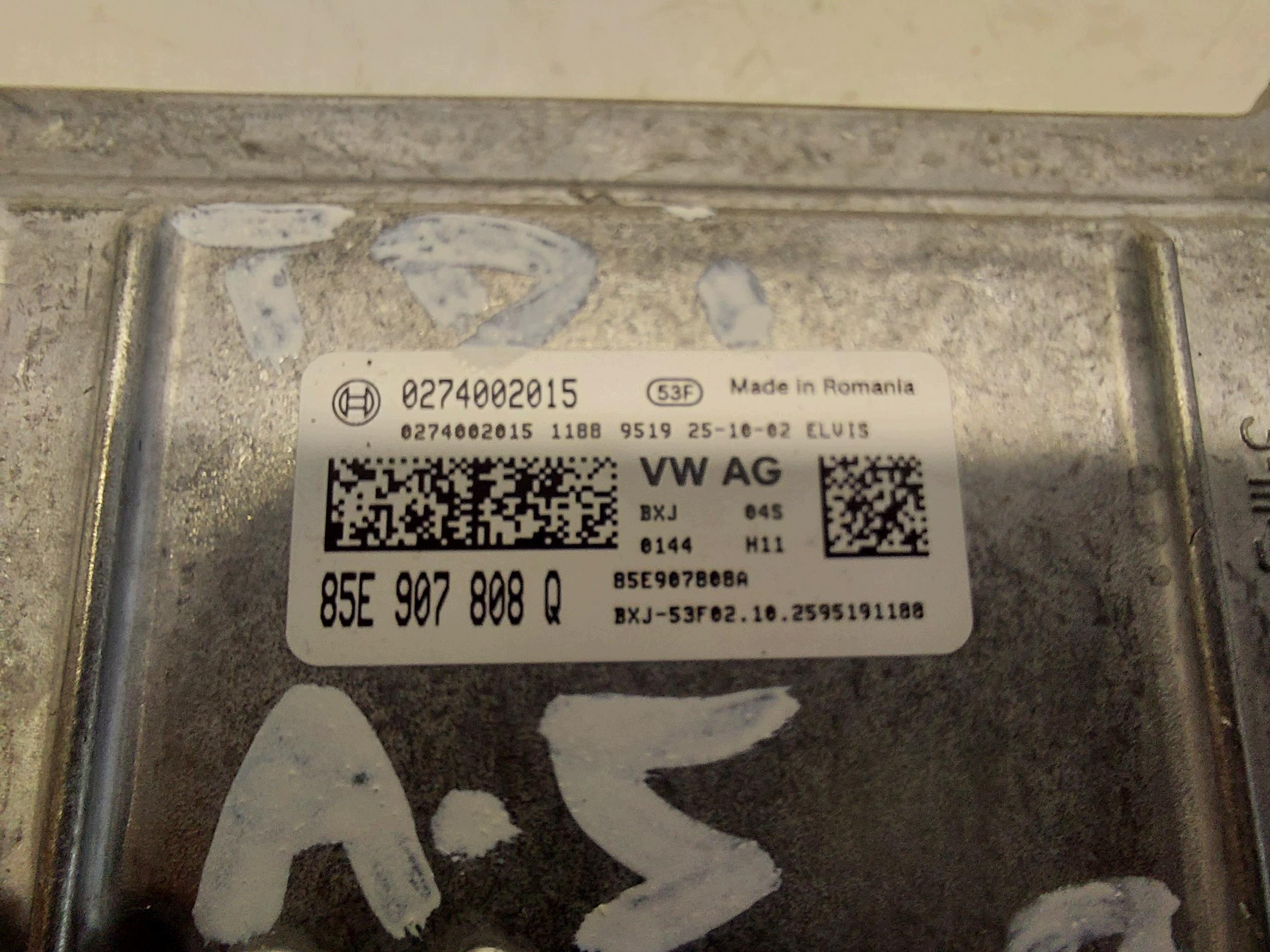 AUDI A5 8B3 B10 AVANT modulo zasilania 85E907808Q