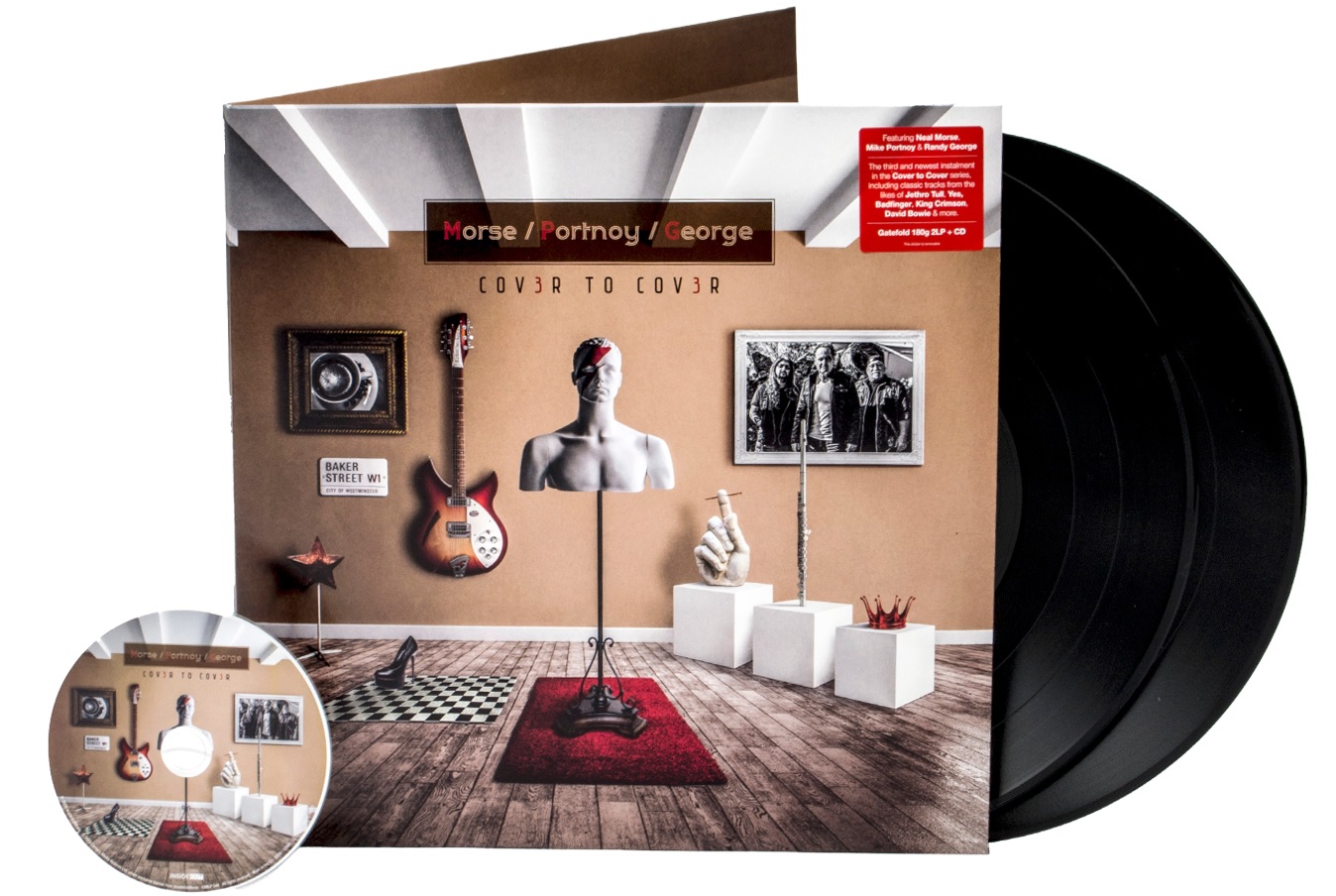 Neal Morse Portnoy Mike Cov3r To Cov3r 2lp+CD