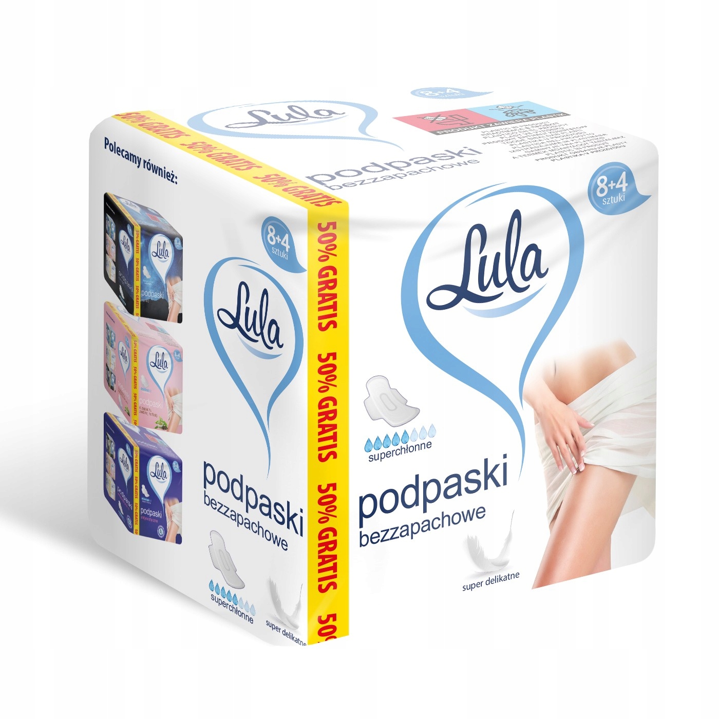 

Lula Podpaski higieniczne bezzapachowe del