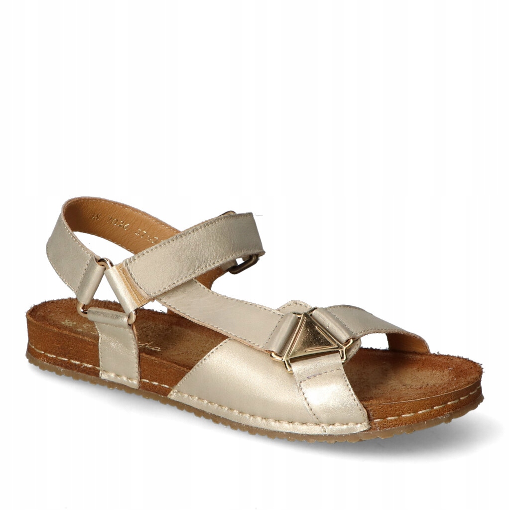 Sandály Maciejka 07026-25/00-1 Zlaté lico 41