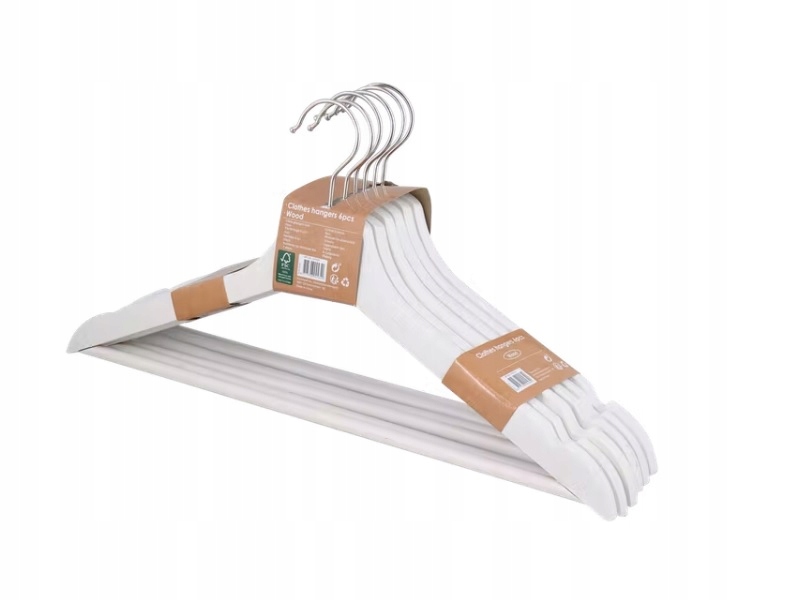 Wieszak Wieszaki na ubrania 6 SZTUK 3 KOLORY Marka inna