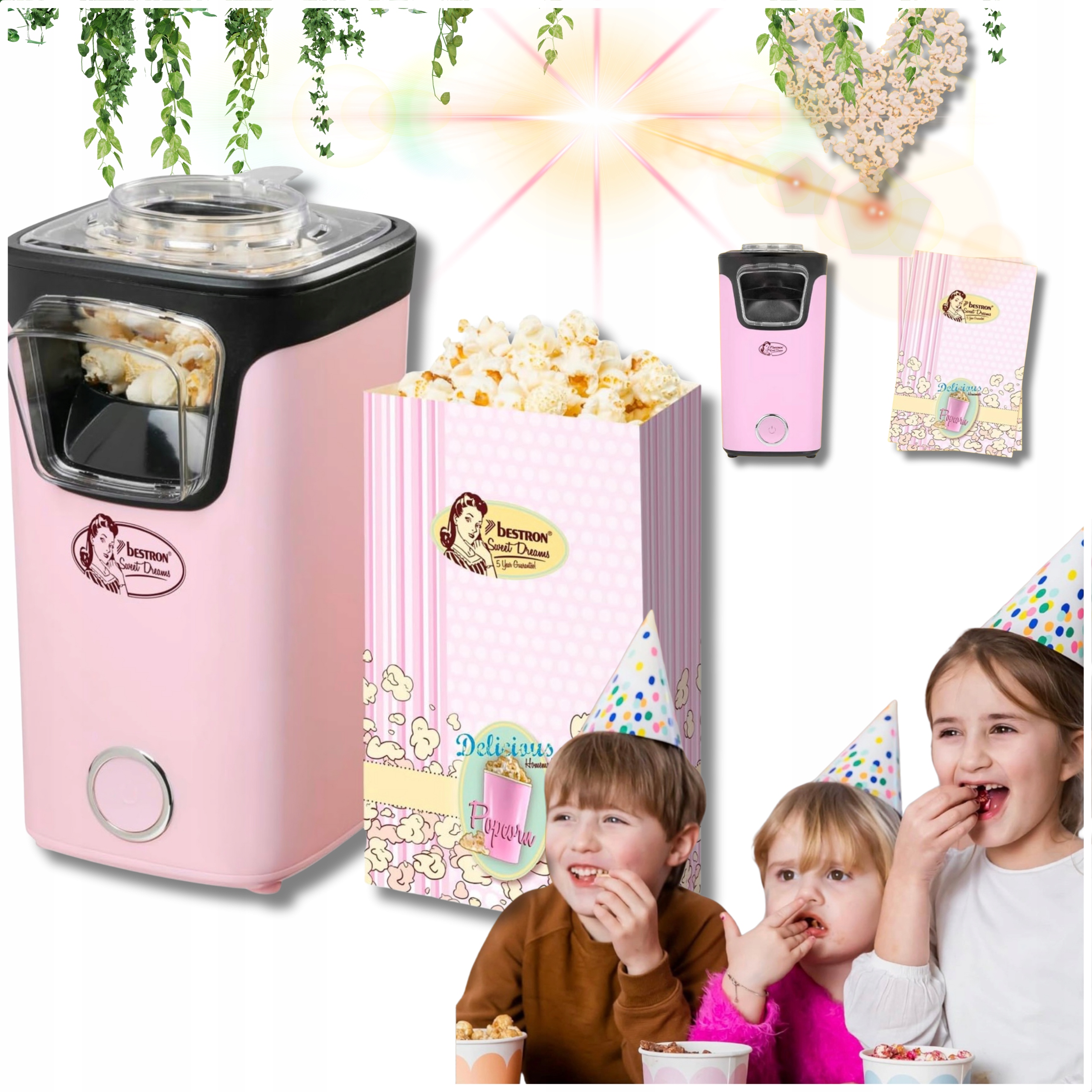 Stroj Na Výrobu Popcornu, Automatický Domácí Stroj, Strojek, Styl!