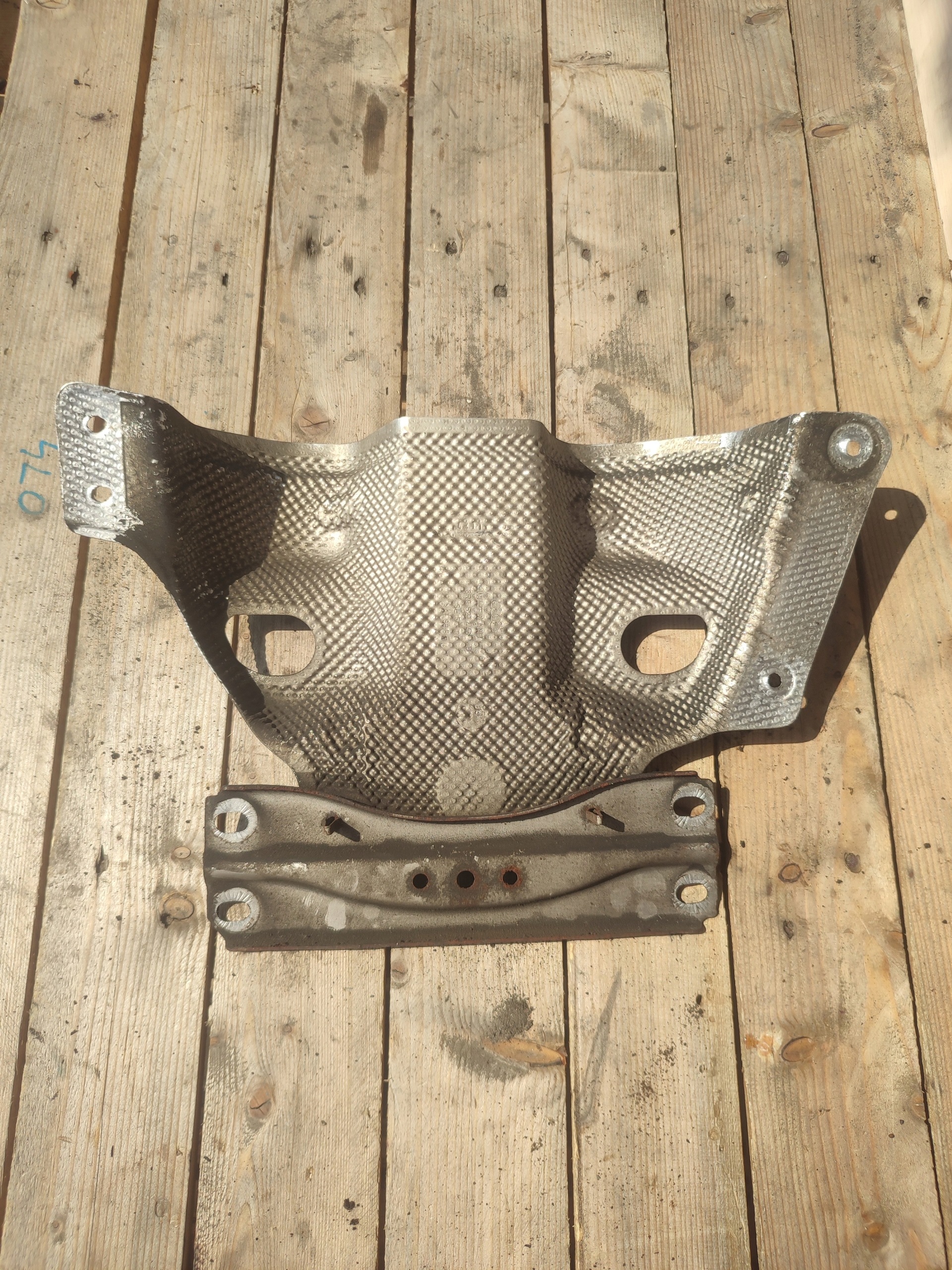 Blende Abdeckung TERMICZNA Unterfahrschutz Audi Q5 8R 8R0521443D