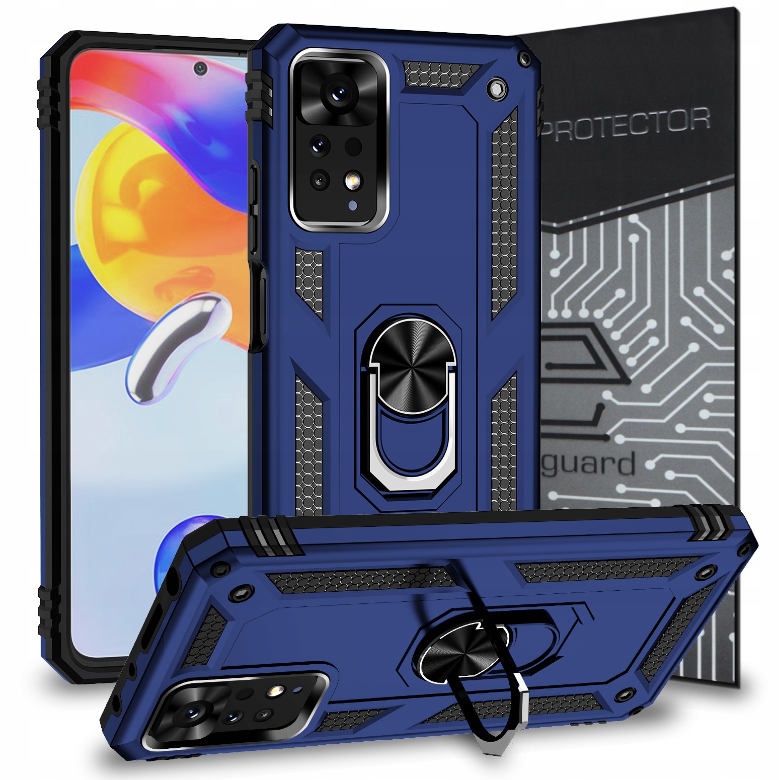 

Etui Pancerne+szkło do Redmi Note 11 Pro Pro 5G